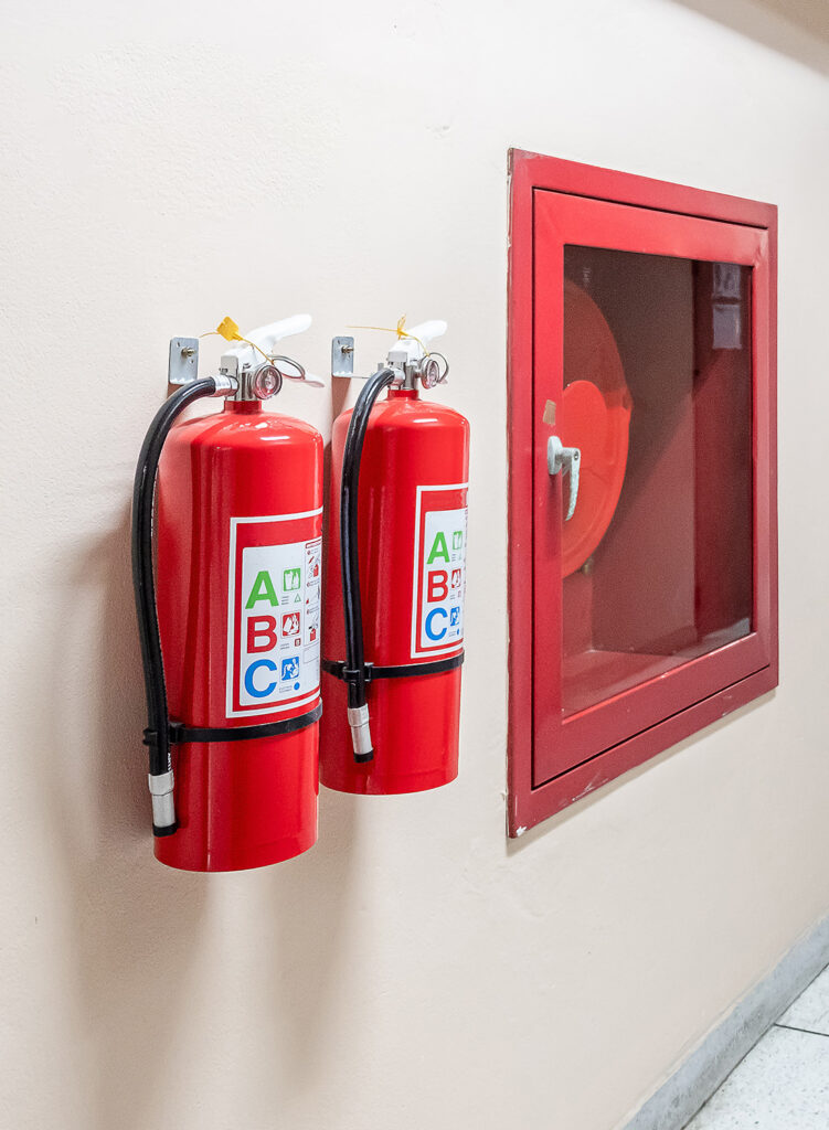 fire extinguishers