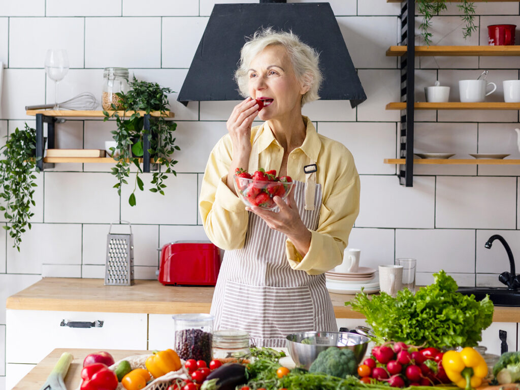 Discover healthy eating tips for seniors, promoting well-being and vitality through mindful choices and balanced nutrition.